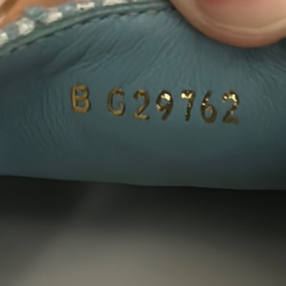 New CHANEL turquoise espadrilles size 37 - Picture 5 of 9